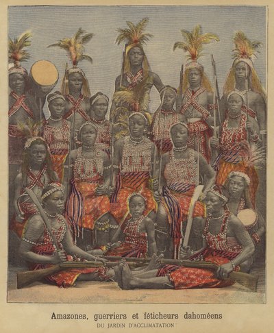 Amazones, guerriers et sorciers du Dahomey - French School