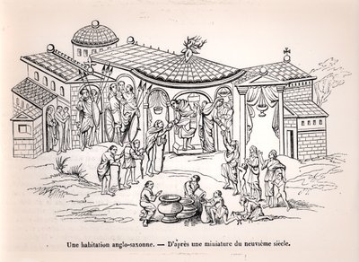 Un foyer anglo-saxon en Angleterre avant l