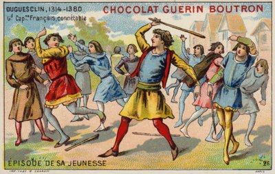 Un épisode de la jeunesse de Bertrand du Guesclin, Connétable de France - French School
