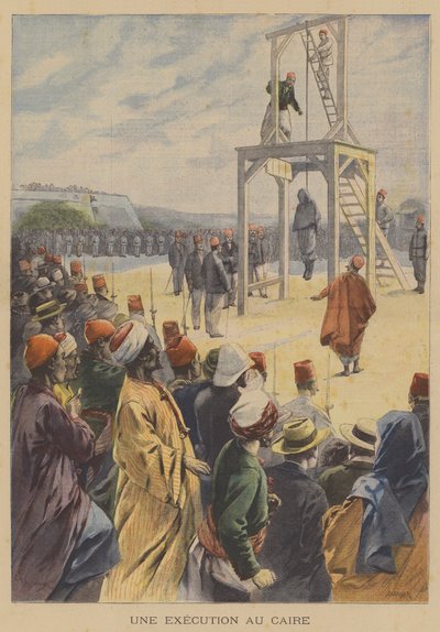 Une exécution au Caire, Égypte - French School