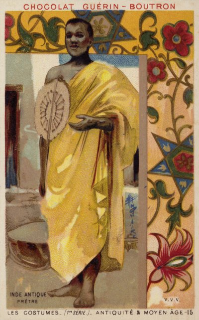 Prêtre indien ancien - French School