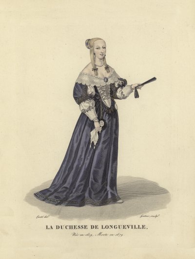 Anne Geneviève de Bourbon, duchesse de Longueville - French School