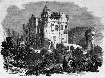 Architecture : vue extérieure du château d