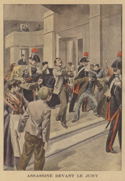 Assassiné devant le jury - French School