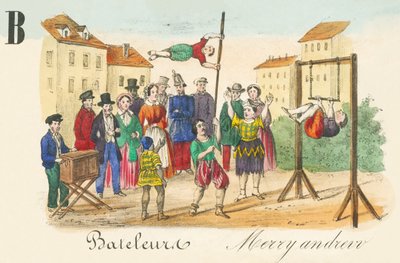 Maître de bateau - Polichinelle - French School