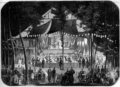 Bal organisé au camp militaire de Châlons, Marne (51) - French School