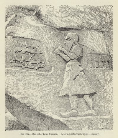 Bas-relief de Susiane - French School