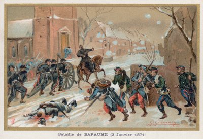 Bataille de Bapaume - French School