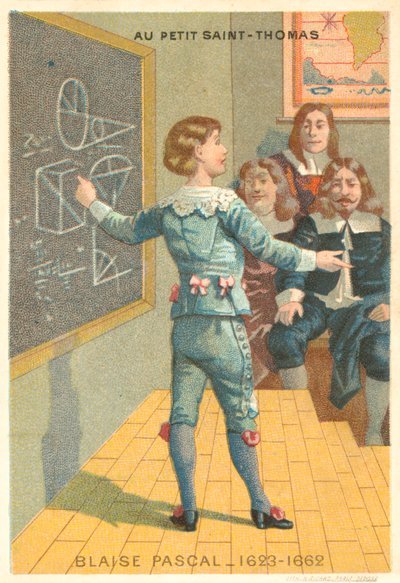 Blaise Pascal, physicien et mathématicien français - French School