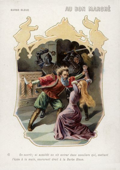 La femme de Barbe-Bleue est sauvée de la mort par l