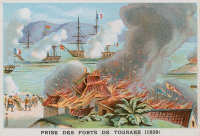 Capture des forts de Tourane, 1859 - French School