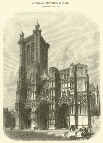 Cathedrale Saint-Pierre de Troyes, Departement de l