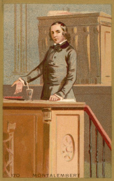 Charles Forbes René de Montalembert, historien français - French School