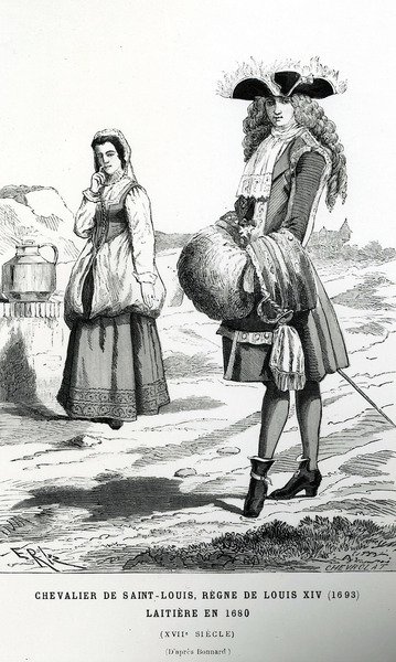 Chevalier de Saint-Louis, règne de Louis XIV, d