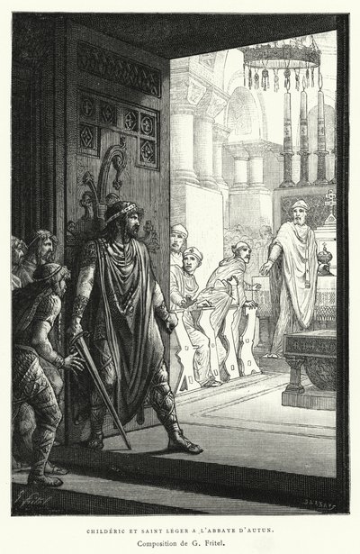 Childeric et Saint Léger à l