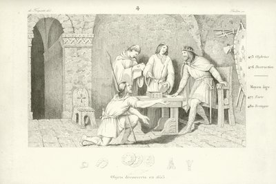 Childéric Ier, roi mérovingien des Francs saliens - French School