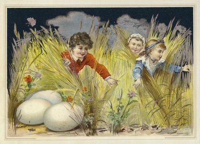 Enfants cherchant d