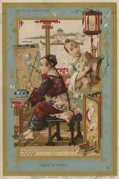 Laque chinoise - French School
