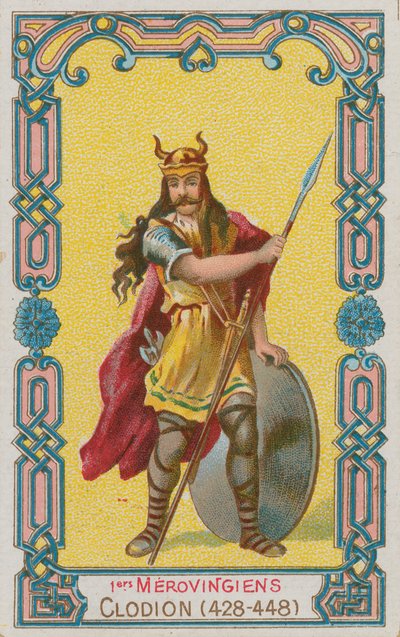 Chlodio, roi mérovingien de France de 428 à 448 - French School
