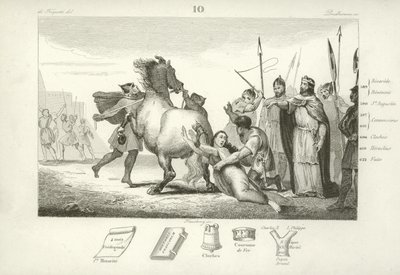 Clotaire II, roi des Francs - French School