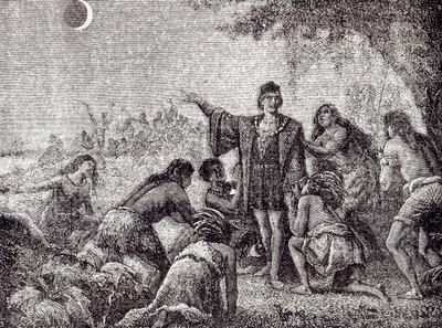 Christophe Colomb prédisant l