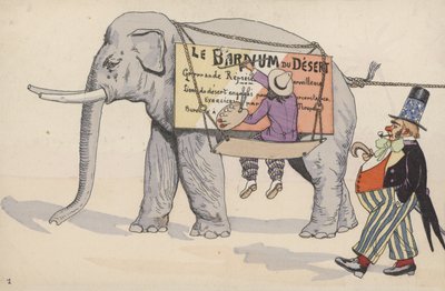 Scène de cirque, d