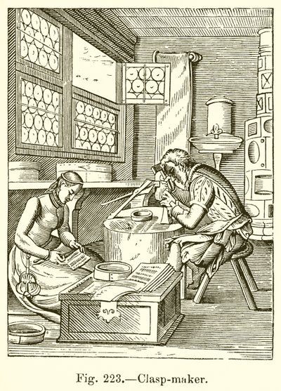 Fabricant de fermoirs - French School
