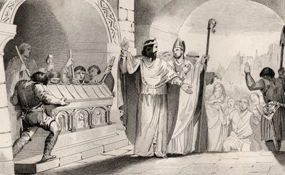 Clovis II (635-57) vendant de l