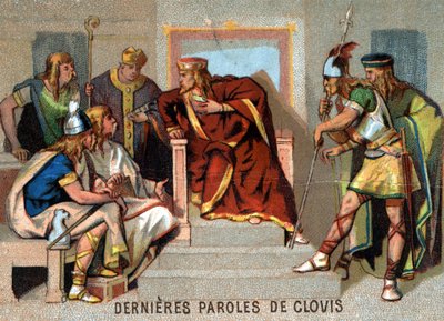 Les derniers mots de Clovis : 