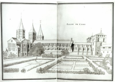 Abbaye de Cluny, du Grand Atlas, t.2 - French School