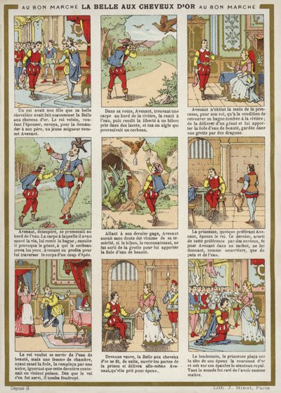 Bande dessinée - La Belle aux cheveux d
