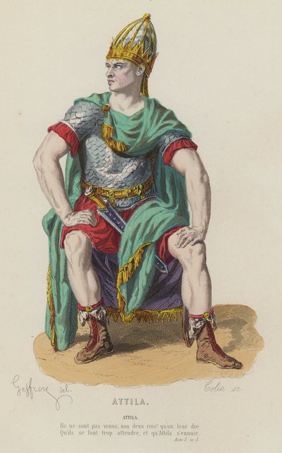 Corneille, Attila, Acte I, Scène I - French School