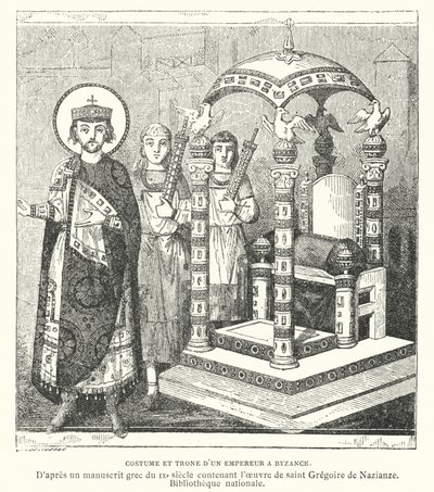 Costume et trône d