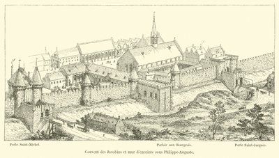 Couvent des Jacobins et mur d