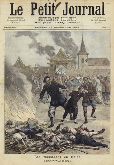 Couverture de Le Petit Journal, 19 décembre 1891 - French School