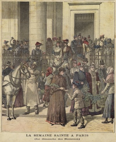 Couverture du Petit Journal, 28 mars 1891 - French School