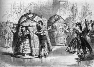 Spectacle de danse au bal costumé donné par l