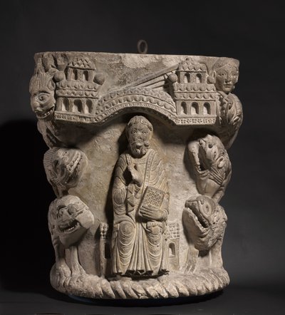 Daniel dans la fosse aux lions, vers 1125-1150 - French School