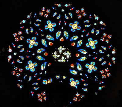 Vitrail décoratif - French School