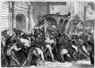Départ du roi Ferdinand VII pour Bayonne en 1808 (Abdications de Bayonne) - Départ pour l