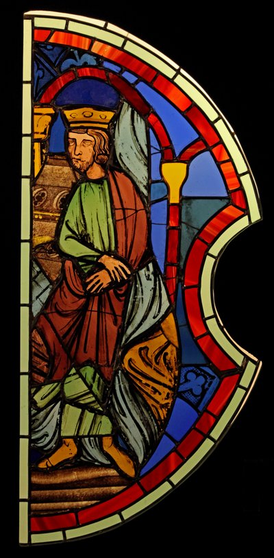 Un roi assis, ex Sainte-Chapelle - French School