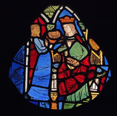 Salomé avec la tête de Jean-Baptiste, ex Ste Chapelle - French School