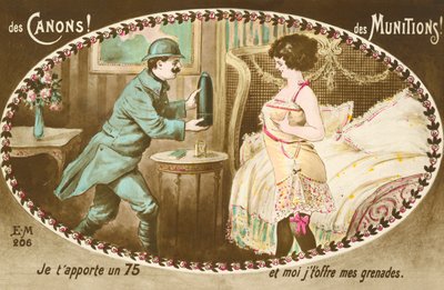 Des canons, des munitions - French School