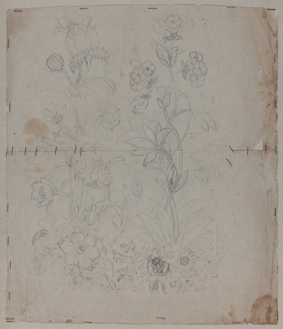 Dessin de conception, fin XVIIIe siècle - French School