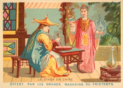Dîner en Chine - French School