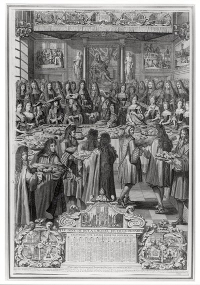 Dîner de Louis XIV à l