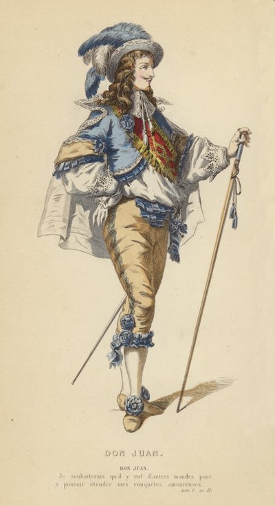 Don Juan - French School