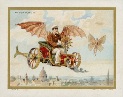 Machine volante excentrique - French School