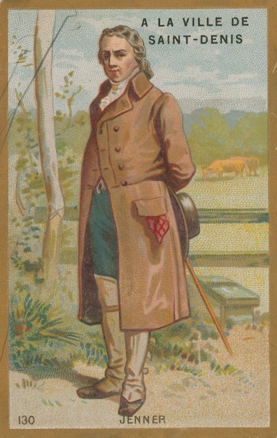 Edward Jenner, médecin anglais et découvreur du vaccin contre la variole - French School