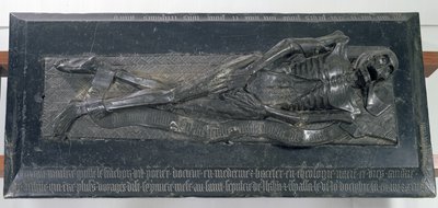 Effigie de Guillaume Lefranchois (d.1446) connu sous le nom de Potier, Docteur et Chanoine de Béthune, 1446 - French School